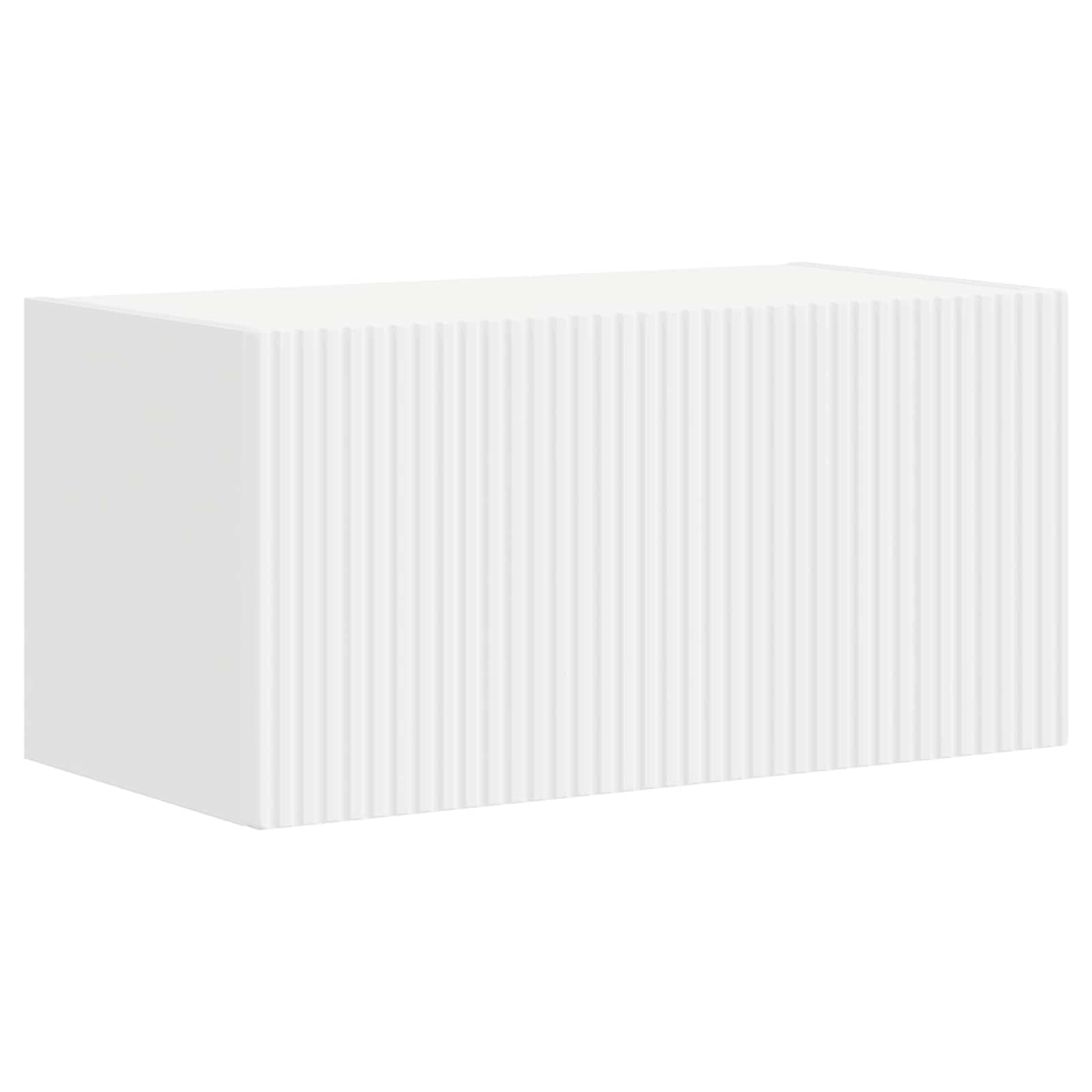 Set Mobile TV 8 Pezzi Bianco Legno Multistrato 31x30x60 Cm | 8 Pezzi, 4 Da 31x30x60 Cm E 4 Da 60x31x29,5 Cm, Armadio TV Con Scomparti E Cassetti, Per Soggiorno