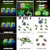 TOSY Magnet Cube 4x4 - 70 Blocks, 560 Magnets, Multipurpose: Creative Building Blocks, Transformable Fidget Spinner, Puzzle/Infinity Cube, Christmas Stocking Stuffers Gift for Kids, Glowing STEM Toy