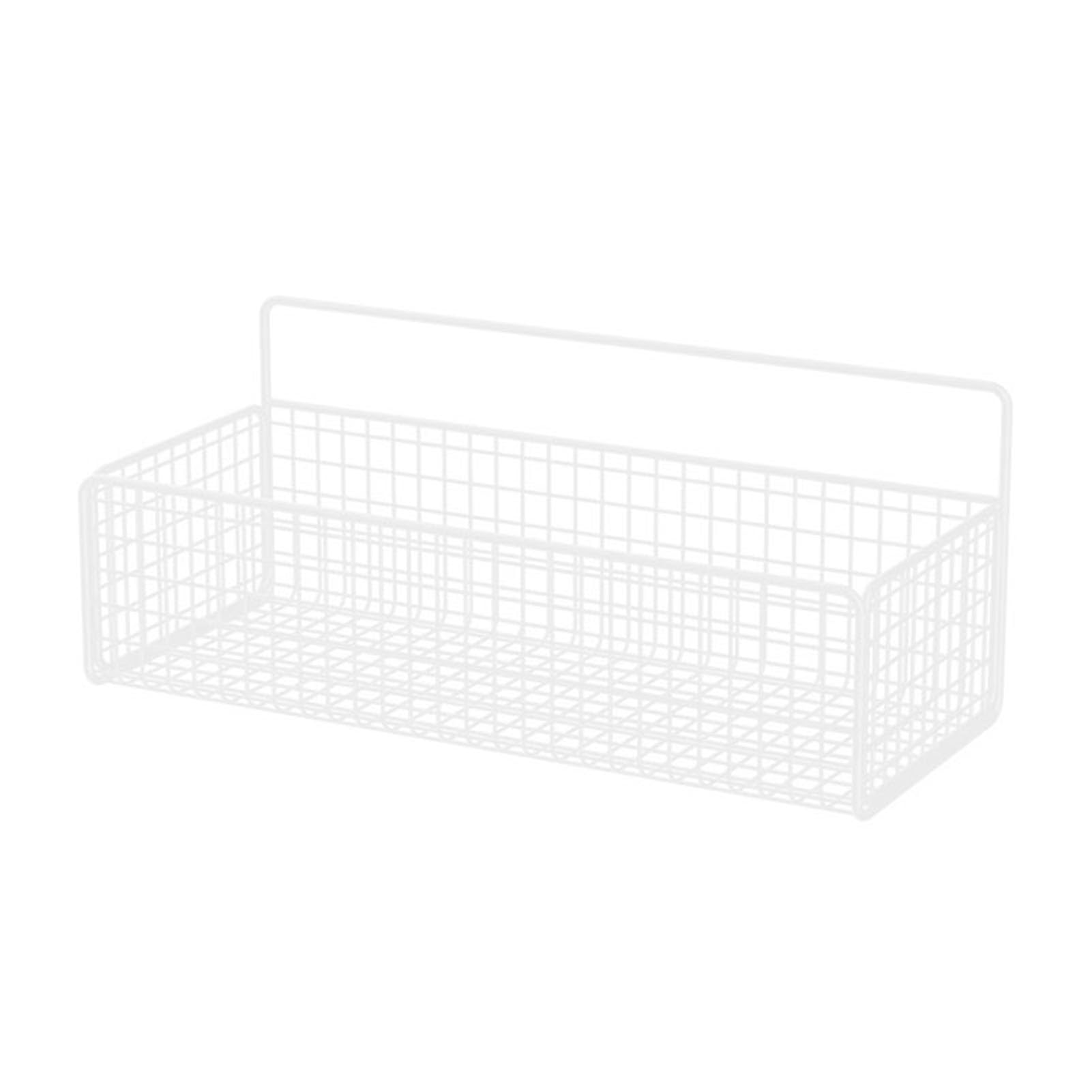 Étagère de rangement murale multifonction blanche pour organisation maison