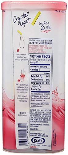 Crystal Light Drink Mix - Raspberry Lemonade - 1.62 Ounces - 6 Count image 4
