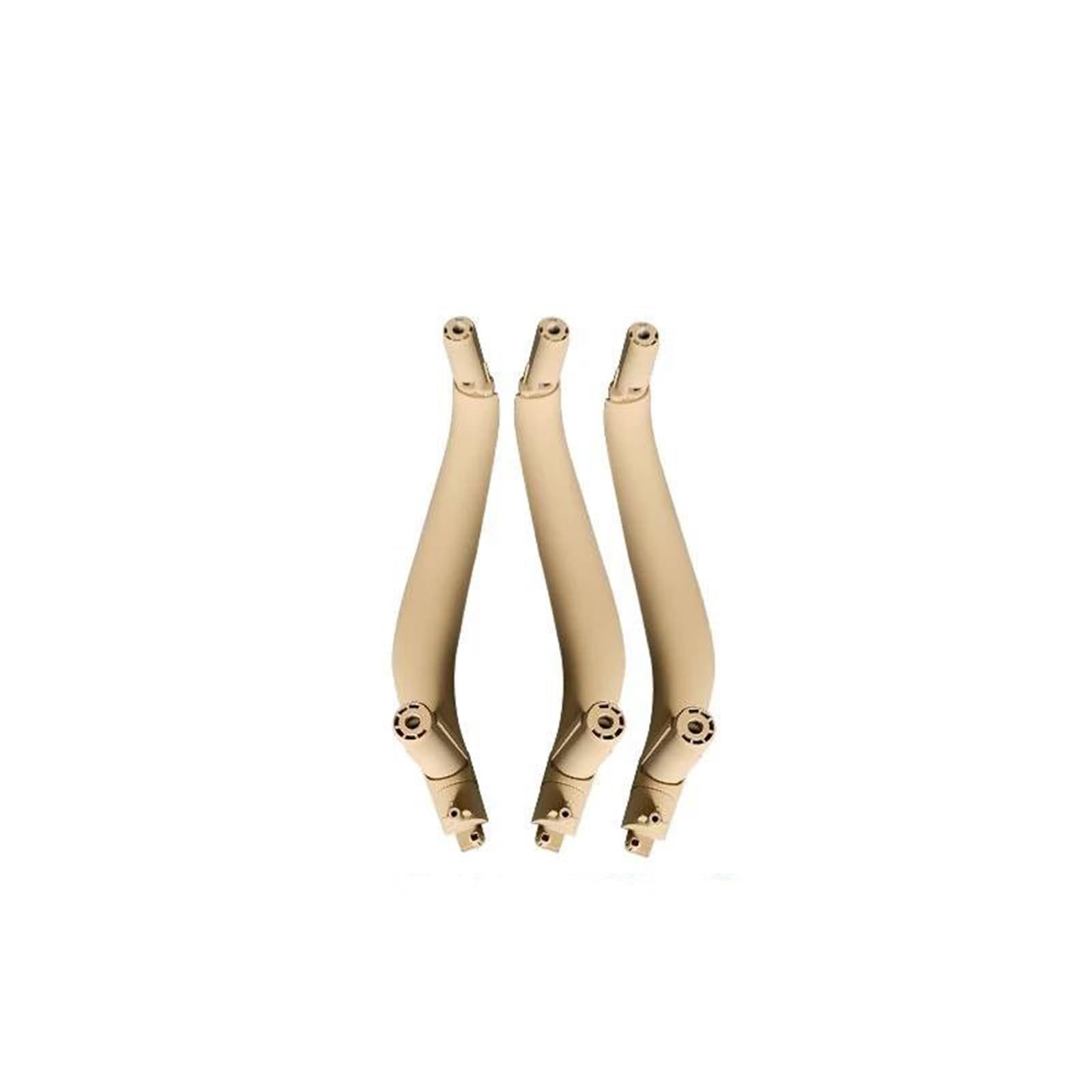 YESKIT LHD Car Interior Door Handle Pull Accessory Replacement for BMW F15 X5 2013-2018 F16 X6(Beige)