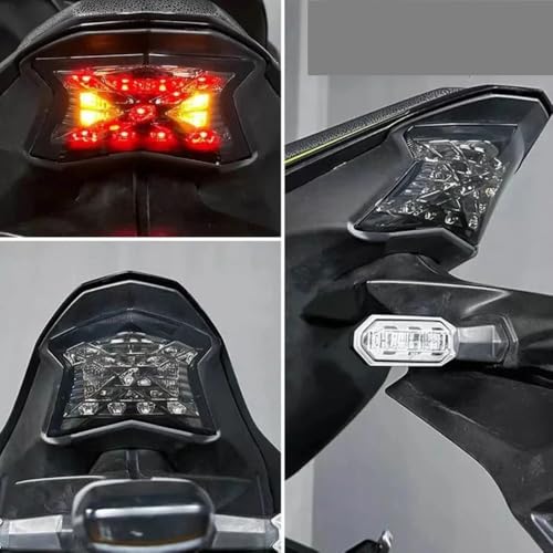 Luces traseras y luz de freno con intermitentes para accesorios motocicleta Z900 Z650 2