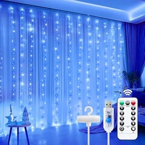 Minetom Curtain Lights