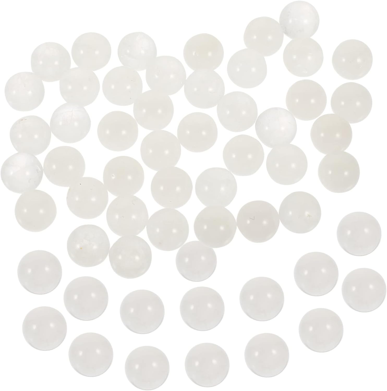 DOITOOL 150pcs Undrilled Natural Beads for Bottles Liquid Beads for Bridal Showers Anniversaries Home Decor and Craft Projects