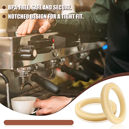 2Pcs 54Mm Silicone Steam Ring Seal, Silicone Steam Gasket Seal Coffee Machine Ring For Breville Espresso Accessories Replacement Part 870/878/880/860/840/810/450/500 For Sage 500/810/870/875/878/880 #TOP4