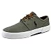 Polo Ralph Lauren Men's Faxon Low Mesh Fashion Sneaker, Grey, 9.5 D US