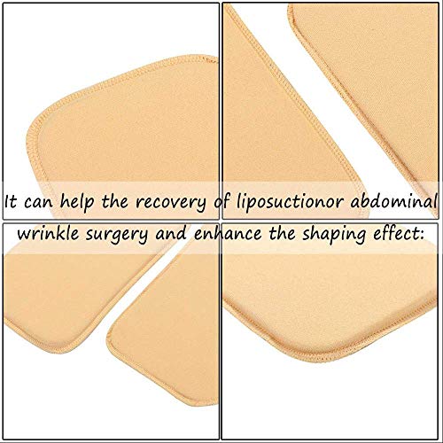 Lipo Abdominal Side Foam Pads. Use with Surgery Compression Garments Post Liposuction, Tummy Tuck, C-Section - Lateral Recovery Boards3