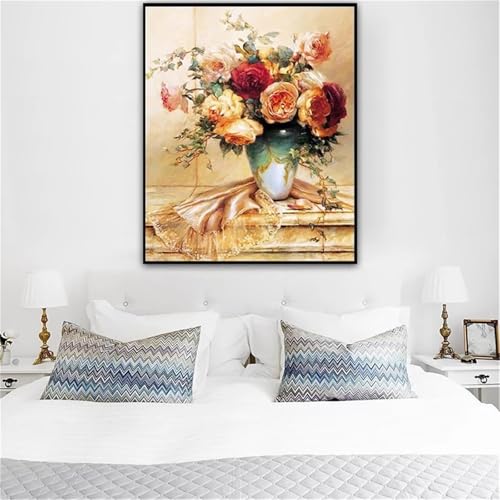 Broderie diamant kit complet 80x100cm avec strass carrés square drill