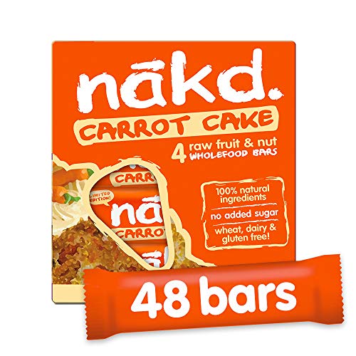 Nakd Multi Pack Case of 48 Bars (Carrot Cake)