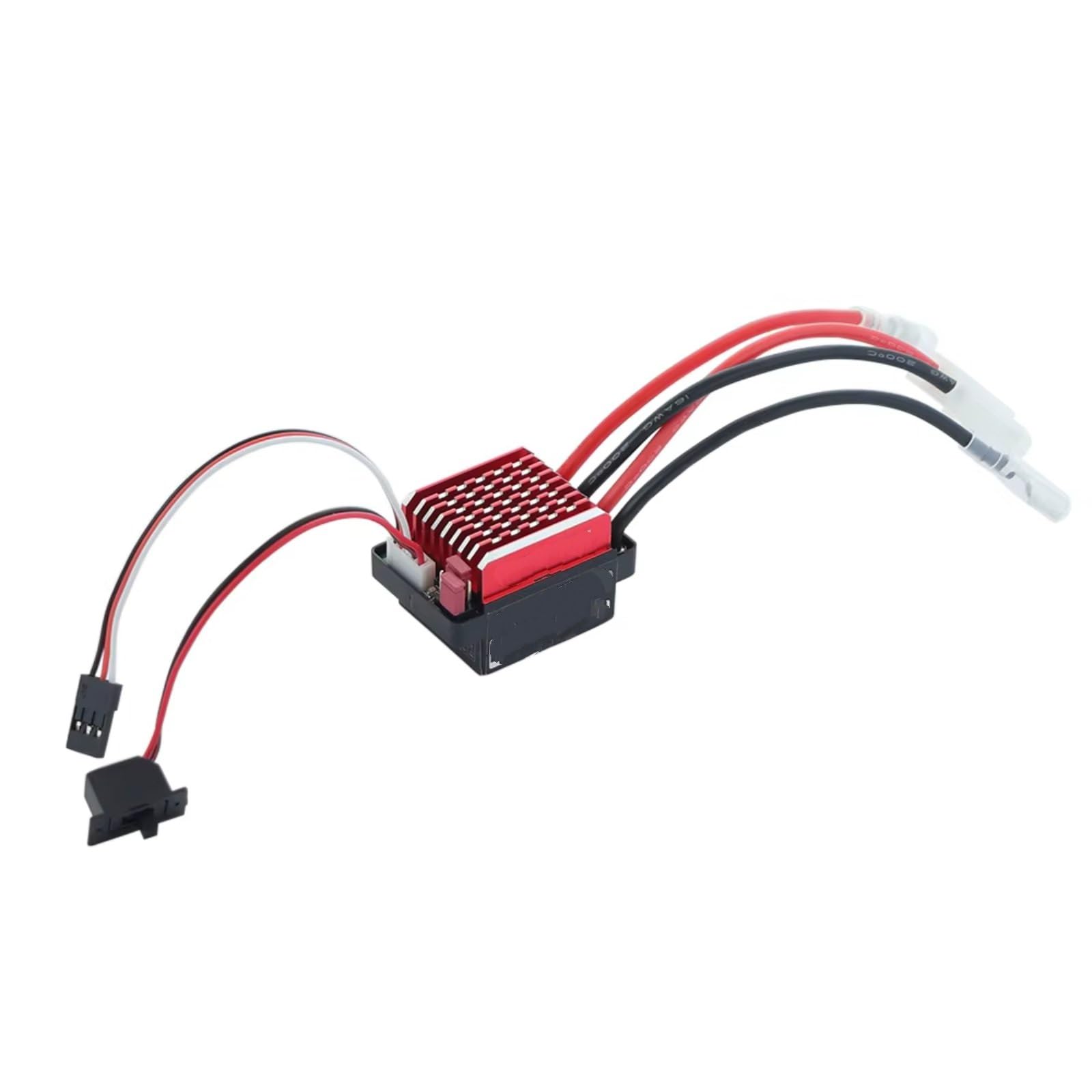 Per Axial Per SCX10 Per Traxxas Per TRX4 D90 1/10 RC Crawler 60A Impermeabile Regolatore Di Velocità ESC Spazzolato Freno Avanti Retromarcia Sostituzione Regolatore Velocità Rc(T Plug)