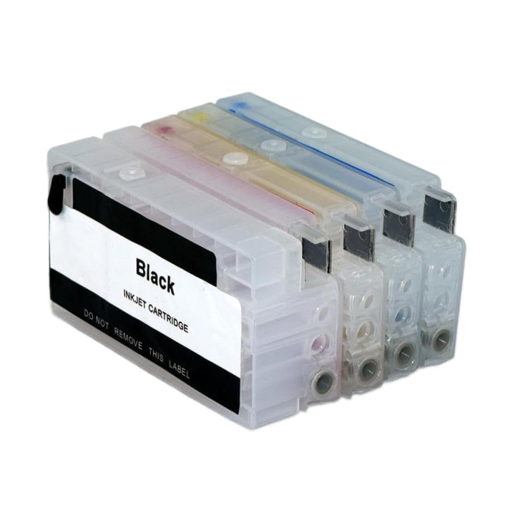 Nachfüllbare Tintenpatrone 950 951 950XL 951XL Kompatibel mit HP Officejet | Passt für Officejet CM751 8100 8600 8610 8620 8630 ; Inklusive ARC-Chips