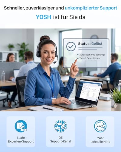 YOSH für MagSafe Autohalterung, [1-Sekunden-Installation & vollständiger Gummischutz], Ultra-Stabiler Lüftung Handyhalterung Auto mit N55 Magnet, für iPhone 17/16/15/14/13/12 Serie, ohne Metallplatte