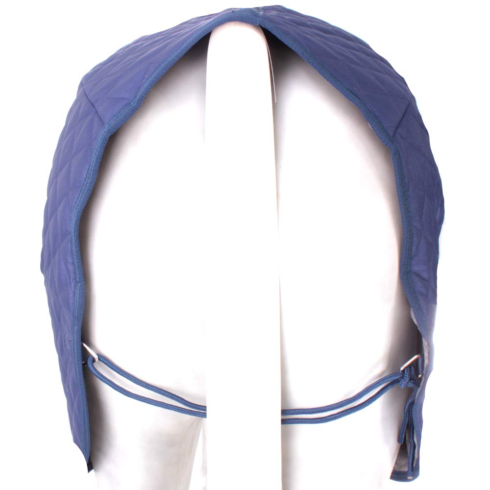 Weatherbeeta Comfitec Deluxe Diamond - Manta para Cama de Matrimonio (Cuello estándar), Color Azul Marino, 6'