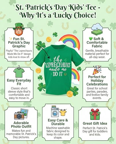 Image of Boys Short Sleeve Funny Graphic Tees for Toddler to Big Kid