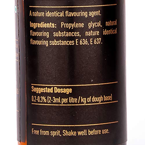 Image of Ossoro Kulfi Flavour | Creamy Kulfi Flavour Essence for Ice Cream, Milkshakes & Desserts | Rich Authentic Taste, Intense Long-Lasting Aroma | Ideal for Homemade Sweets | 30 ml Glass Bottle