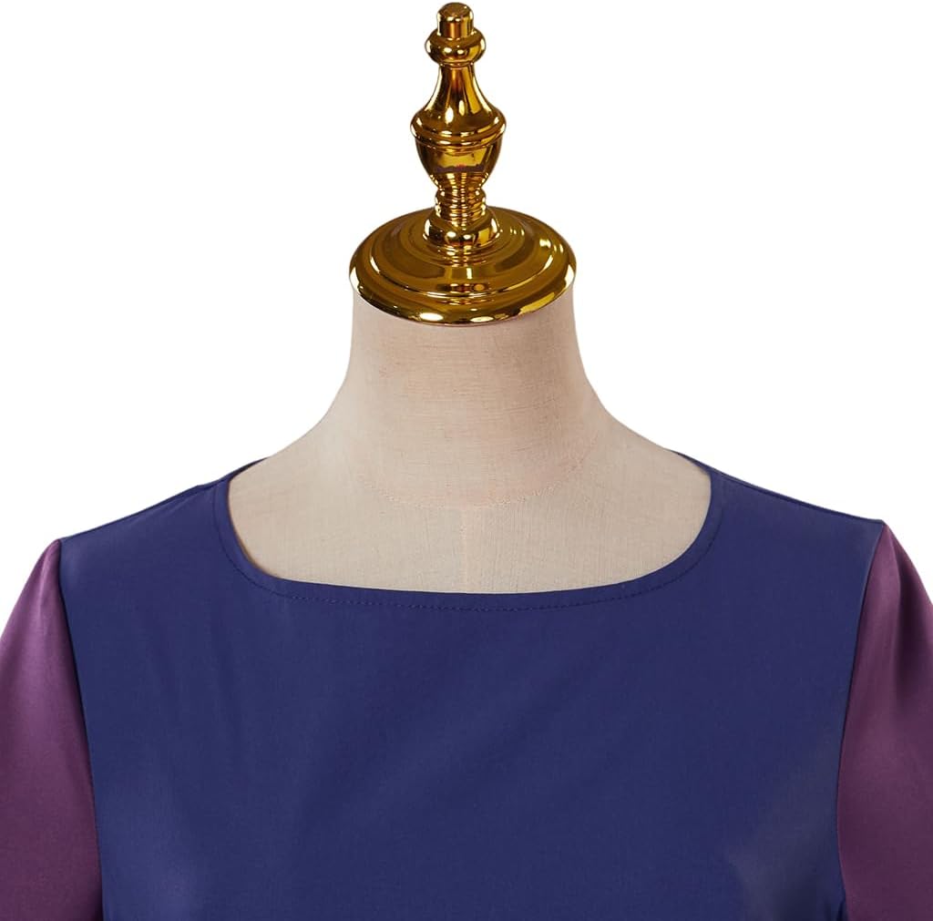 Saniplaycos Women's Mad Madam Mim Cosplay Costume Dress Wizard of Merlin Costume Villain Dress