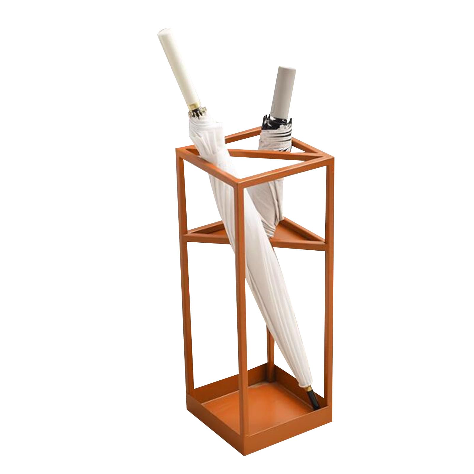 WQPMNYG Black Square Umbrella Stand for Entryway & Hallway -Indoor Holder for Long & Short Umbrellas - Stylish Home & Office Accessory