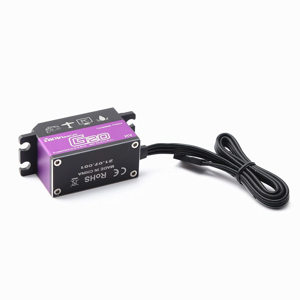 20 Kg Digital Servo 180° – Hochgeschwindigkeits-Metallgetriebe Für 1:8/1:10 RC Crawler (SCX10, TRX-4) 20 Kg Digital Servo 180° – Hochgeschwindigkeits-Metallgetriebe Für 1:8/1:10 RC Crawler (SCX10, TRX-4)
