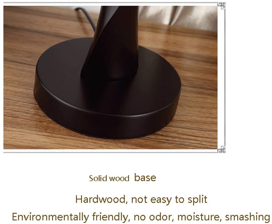 Lampe de table de mode créative en bois pour une ambiance zen