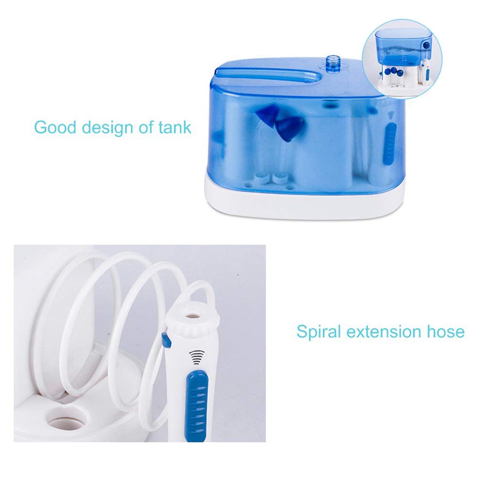 Sistema de irrigación Nasal, Limpiador eléctrico de Nariz, Sistema de Cuidado Nasal, Ajuste de 10 velocidades, Tanque de Agua de 600 ml, para sequedad Nasal, Nariz líquida