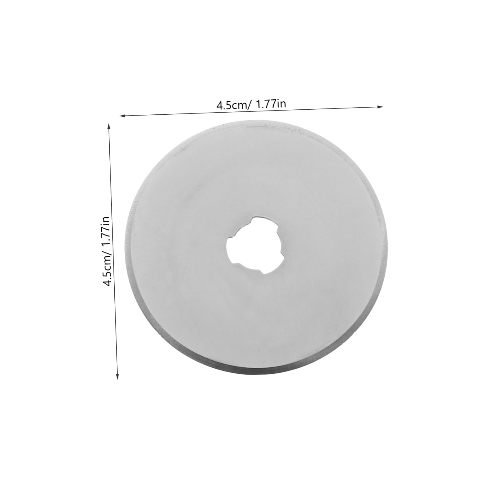 ARTIBETTER Stainless Steel Rotary Cutter Blades 45mm Replacement for Fabric Cutting