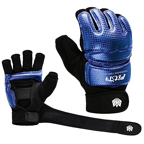 image for FitsT4 Sports Half Mitts MMA UFC Training Boxing Punch Bag Kickboxing 