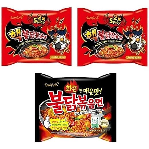 Buldak Spicy Noodles Combo Pack 420g