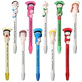 10 Pcs Funny Nurses Pen Set Nursing Appreciation Gifts Bulk Polymer Clay Ballpoint Pens Medical Themed Pens Complaining Quotes Novelty Pens Office Supplies for Nurse Doctor Teachers Students Women