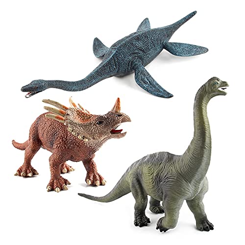 MLKJSYBA Tierspielzeug Lernen Von Pädagogischen Dinosaurier Spielzeug Bewegliche Dinosaurierspielzeug Nutztiere für 2… – Bild 5