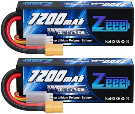 Batterie Lipo Zeee 3S 1300mAh 120C – 2 Packs Avec Connecteur XT60 Pour Drones FPV Et Modèles RC !