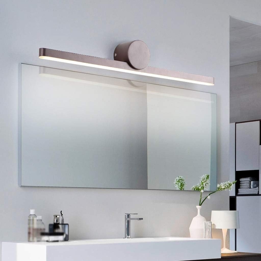 Lámpara LED de gabinete con espejo de baño para una luz frontal uniforme y clara 8