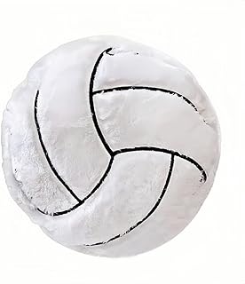 Volleyball Sports Pillow Fluffy Soft Throw Pillow Toy ,14" Durable Sport Basketball Plush Toys,Plush