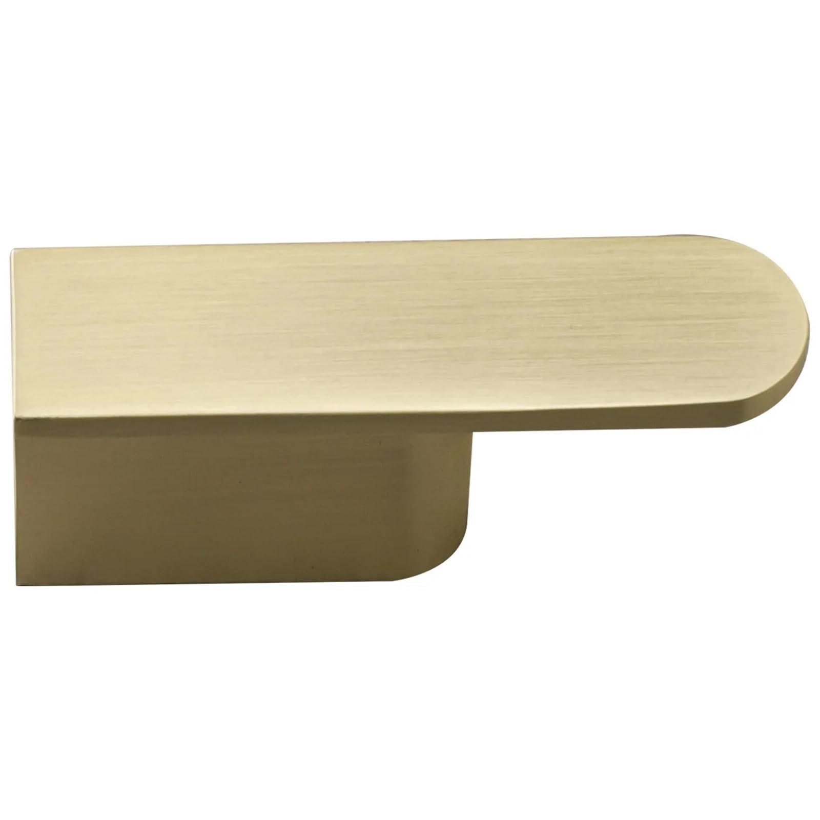 Kdhcvkz 8-24W 2Pcs 1Pcs Zinc Alloy Cabinet Door Handle Golden Simple Drawer Shoe Cabinet Luxury Bar Cabinet Cupboard Dresser Pulls Furniture Accessories(8-24W 2Pcs)