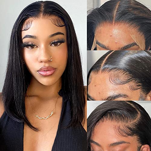 Flady 14 inch Bob Wig Human Hair