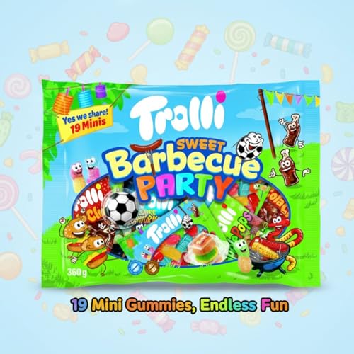 Trolli Sweet Barbecue Party 19 Minis 360g miniatura 4