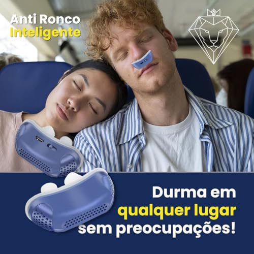 Anti Ronco Inteligente - Durma Melhor - Conforto Para Casais e Viagens
