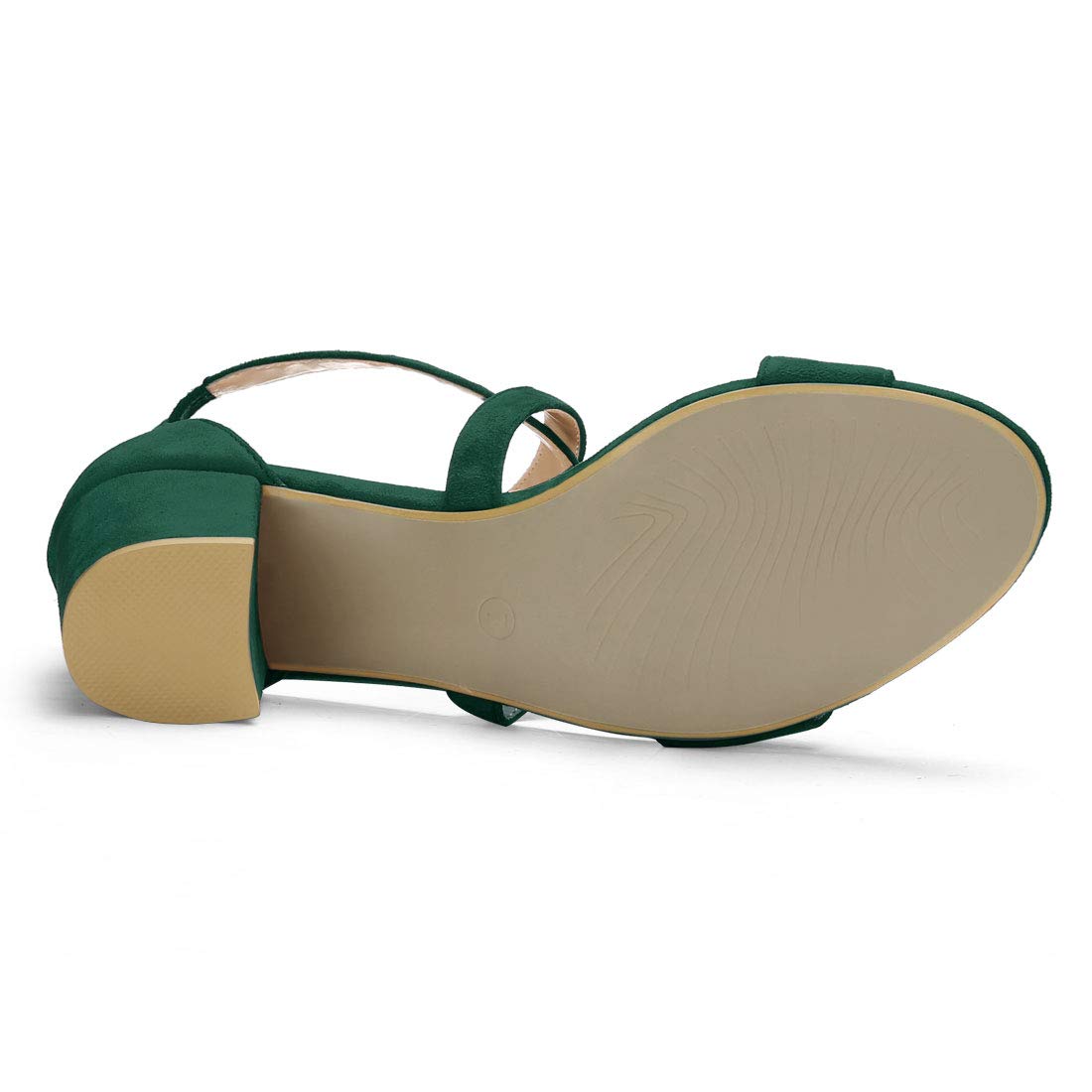 Allegra K Crisscross Ankle Strap Block Heel Sandals Sandalia de tacónMujer