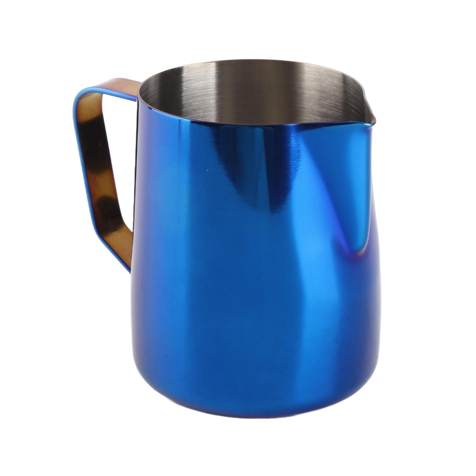 Dzbanek do spieniania mleka, 350 ml, ze stali nierdzewnej, ze skalą pomiarową, do domowego espresso i cappuccino