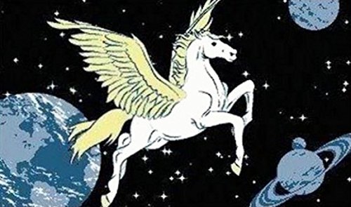 Pegasus bandera 152,4 cm x cm 91,44 - grande 100% poliéster - ojales de Metal - doble costura