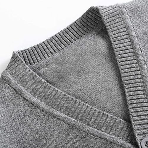 Girls Boys School Uniform Sweater Cardigan Long Sleeve Button Down V-Neck Classic Soild Knit Cardigan Tops Soft Outwear2