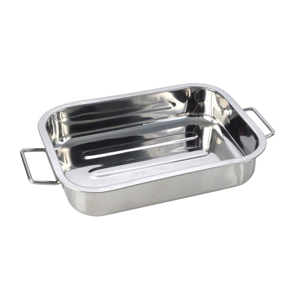 Pendeford Housewares Multi-Colour 35 Cm Stainless Steel Roasting Dish, ,Ss835