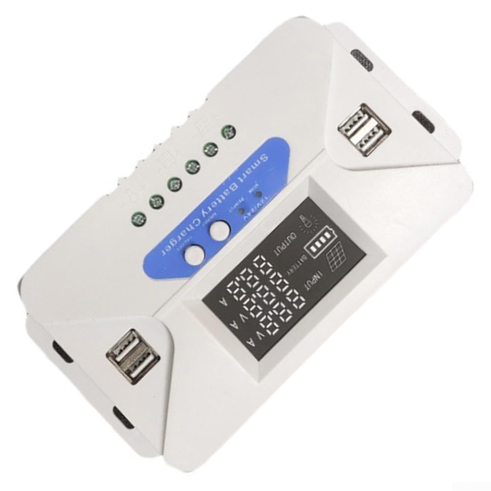 12 V/24 V per regolatore di carica solare, 20 A per batterie acido, litio ferro fosfato e ternarie, pannello solare off-grid di ricarica con 4 porte USB (40 A)