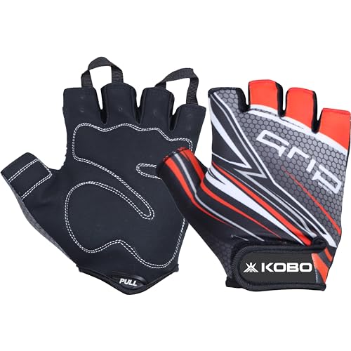 Kobo Gym Gloves WTG-79 for Men and Women, Gloves for Professional...