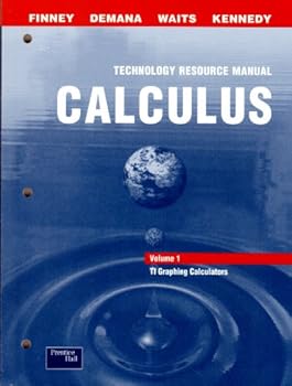 Paperback Calculus Technology Resource Manual: Ti Graphing Calculators (1) Book