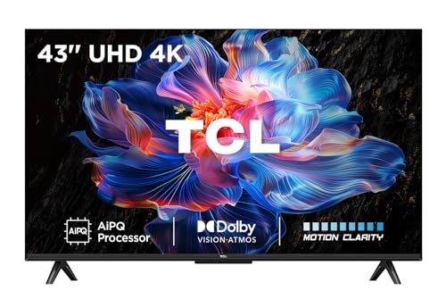 TCL 43 Inch 43V6C-UK Smart 4K UHD HDR LED TV