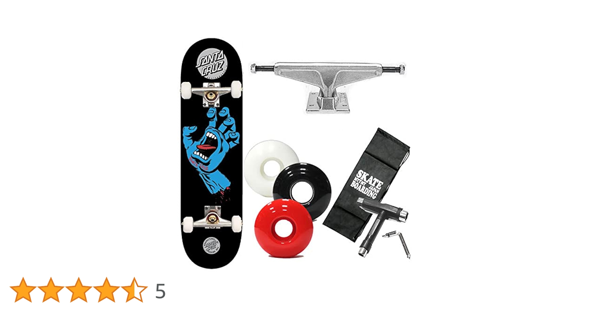サンタクルーズ　スケートボード　コンプリート　スケボー　ベンチャートラック SANTA CRUZ サンタクルーズ スケボー コンプリート ベンチャー