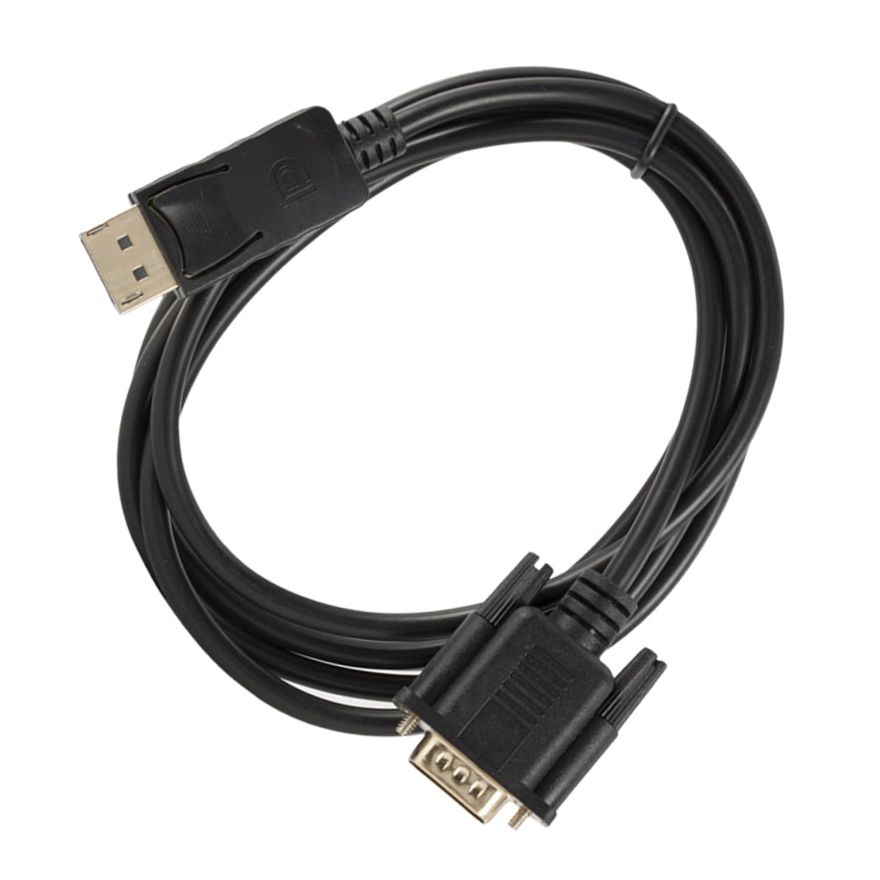 HOLIDYOYO 1.8M Displayport to Vga Cable Gold Plated to Vga Converter for Monitors and Projectors Compact and Lightweight Design Reliable Performance for Video Output