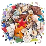 Utilisation large:utilisez votre imagination en matière de bricolage! Qu'il s'agisse d'orner des tables, remplir des vases, miroirs d'accentuation, cadres photo, ou pour embellir les mariages sur le thème de la plage et les fêtes nautiques, ces pièces ajoutent une touche de charme balnéaire à n'importe quel décor, répandre la joie et la sérénité