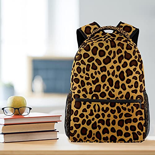 Sac d'école mignon style léopard pour les sorties des enfants