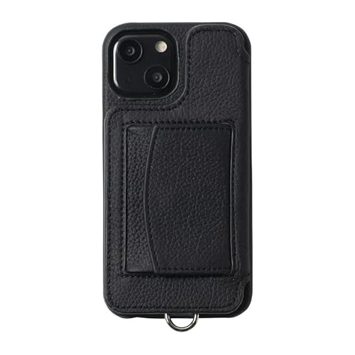 DEMIU f~E POCHE iPhone13Ή ubN X}zP[X X}zV_[ J[h[ zV_[ wʎ蒠^ {v